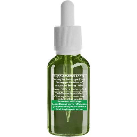 Image of Pure Pet Hemp Oil - Large Breed