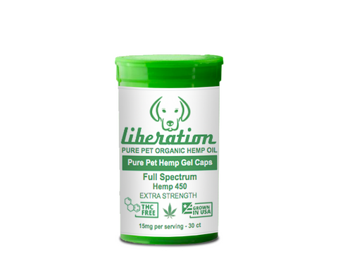 Image of Pure Pet Hemp Oil Gel Caps