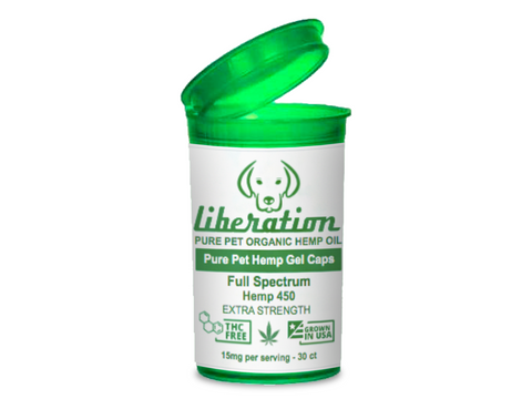 Image of Pure Pet Hemp Oil Gel Caps