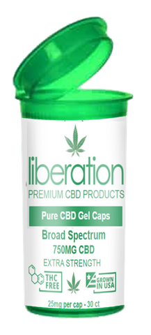 Image of Pure Hemp CBD Gel Caps (Vegan)