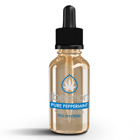 Image of Pure Peppermint CBD Oil - Liberation Products
