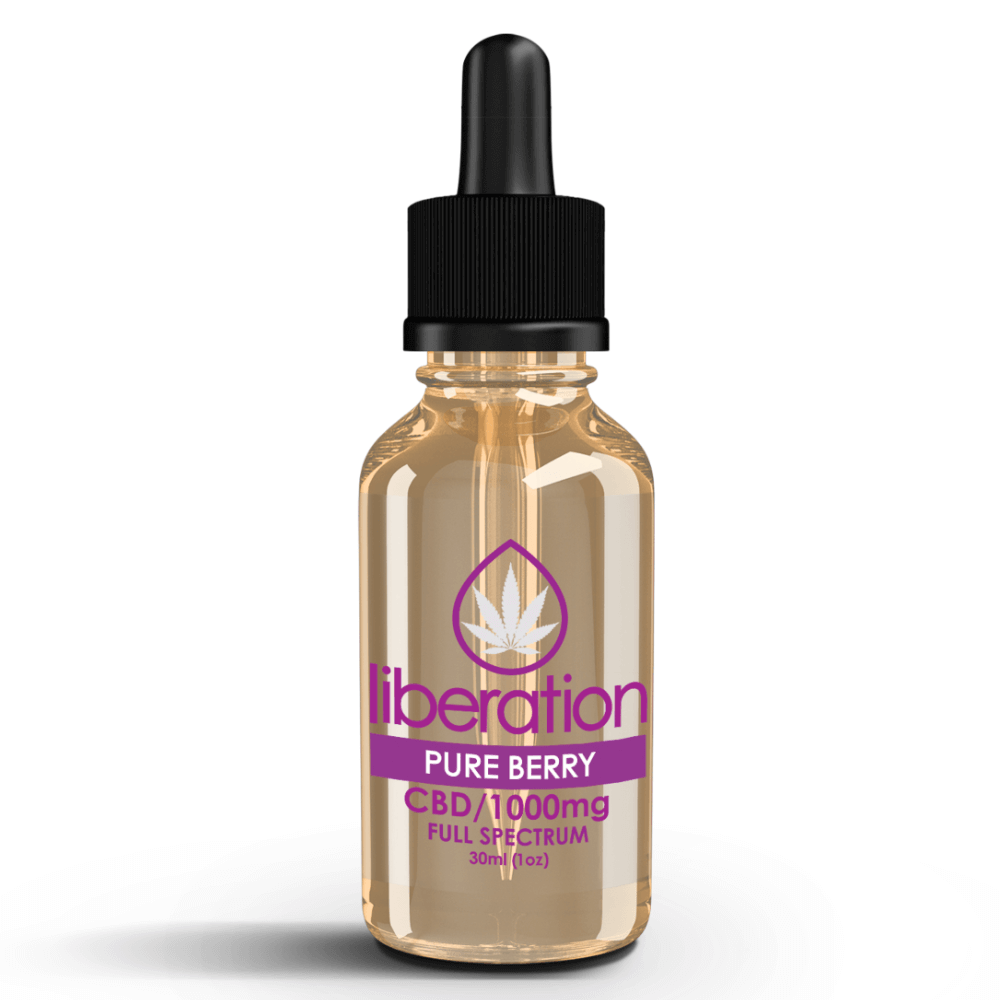 Pure Berry CBD Oil - Liberation Products