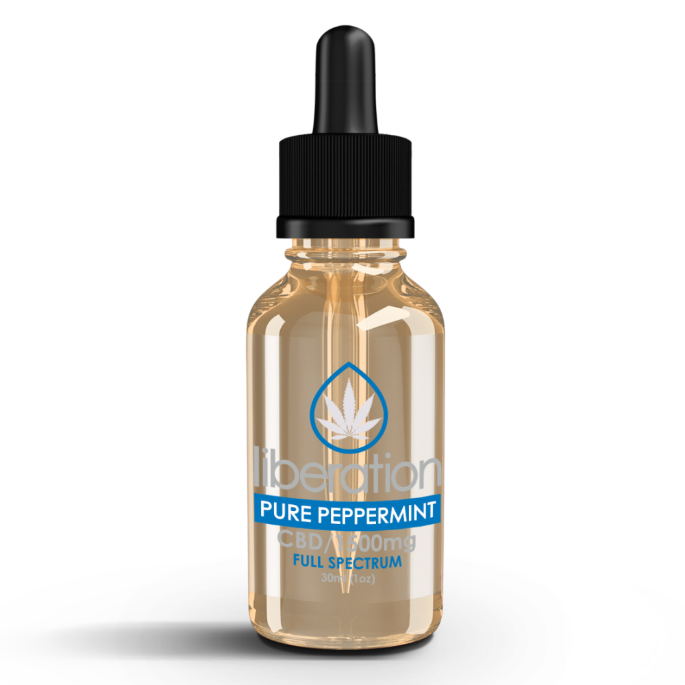 Pure Peppermint CBD Oil - Liberation Products
