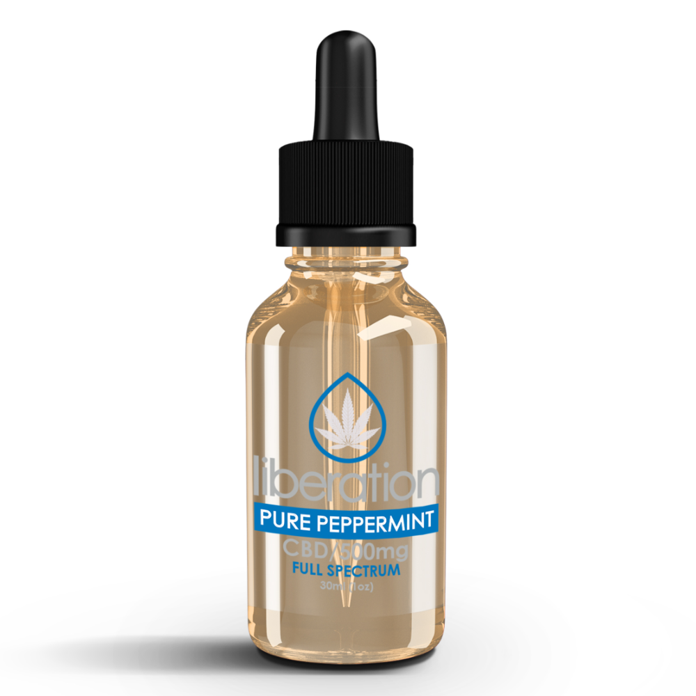 Pure Peppermint CBD Oil - Liberation Products